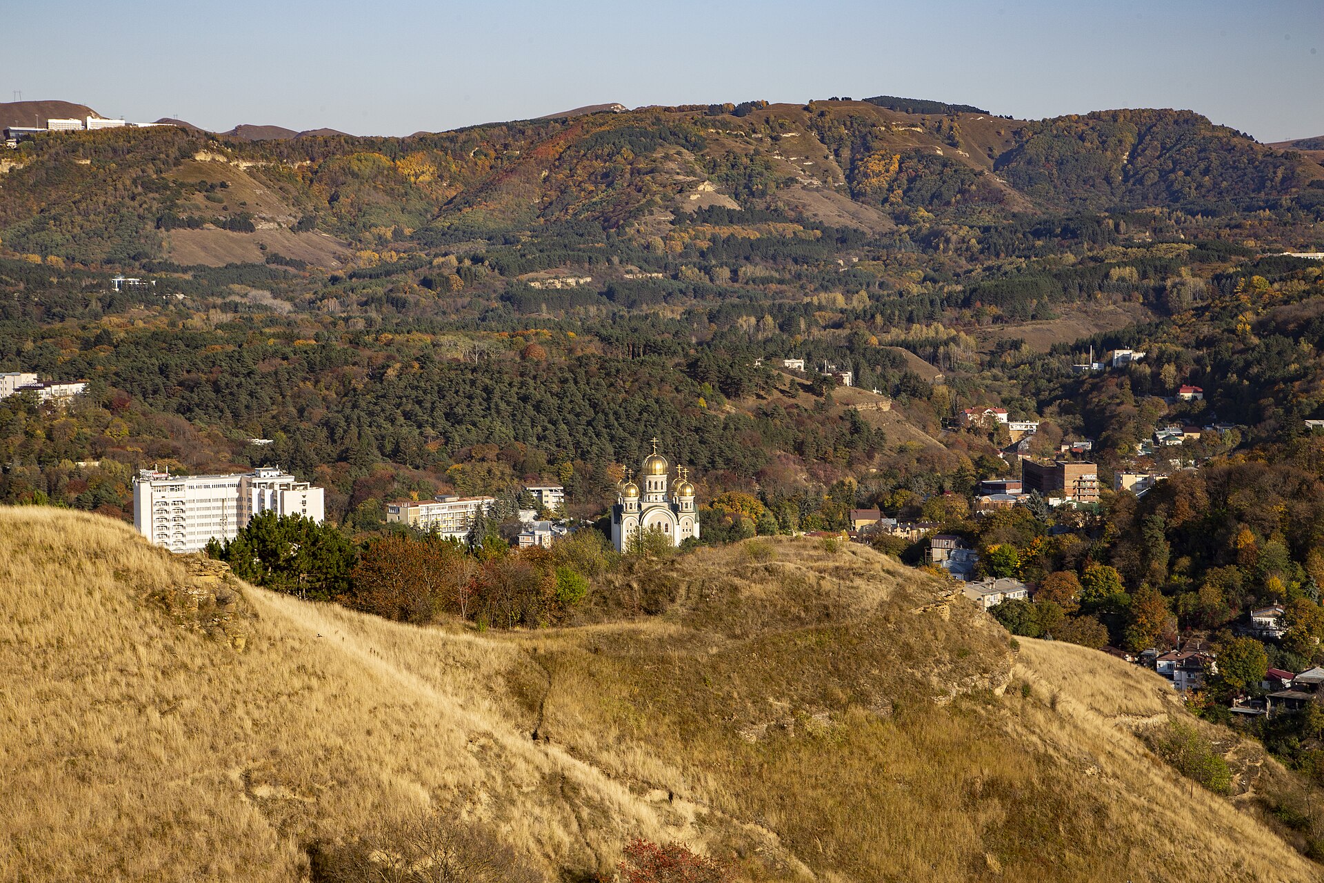Осенний пейзаж в Кисловодске