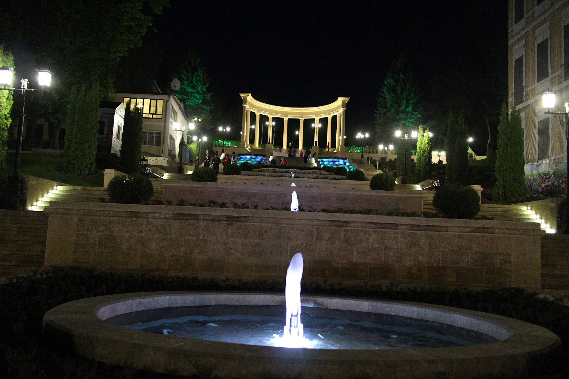 Каскадная лестница — Кисловодск